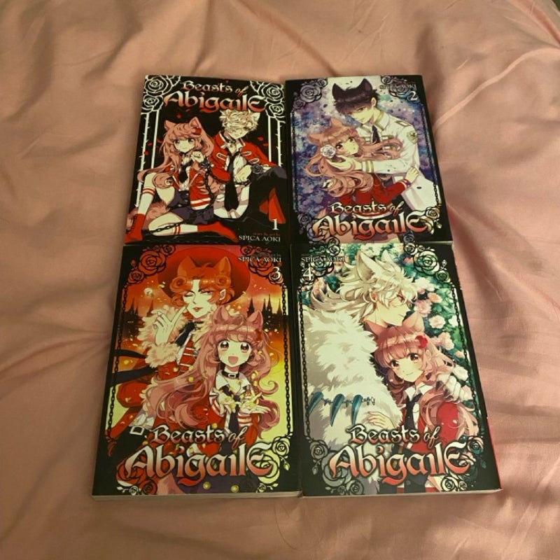 Beasts of Abigaile manga complete series volumes 1-4