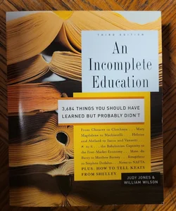 An Incomplete Education 