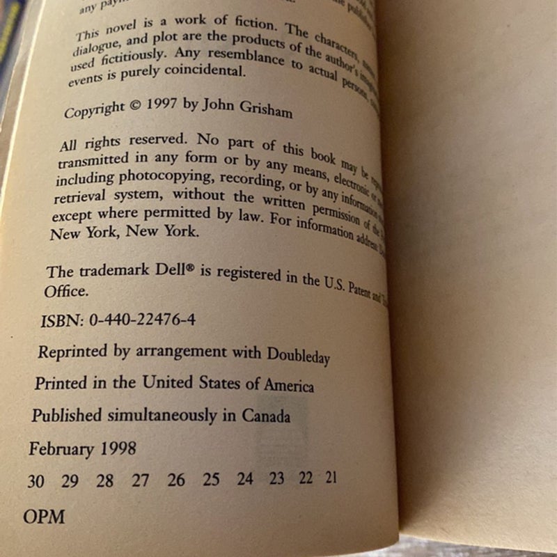 John Grisham Paperback Reader’s Bundle :: The Partner & The Innocent Man 