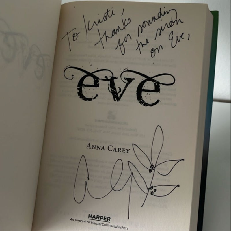 SIGNED Eve & Rise 