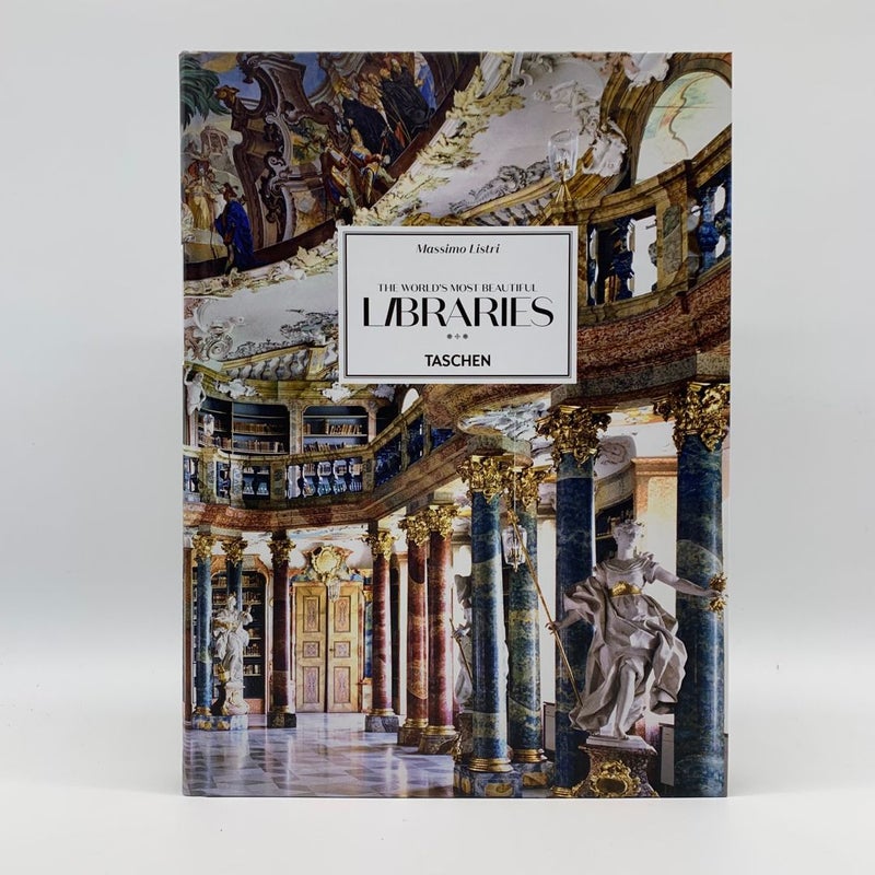 Massimo Listri - The World's Most Beautiful Libraries Taschen Hardcover New 