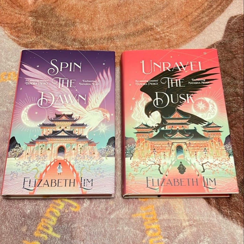 Fairyloot “Spin the Dawn” series (duology) - signed exclusives