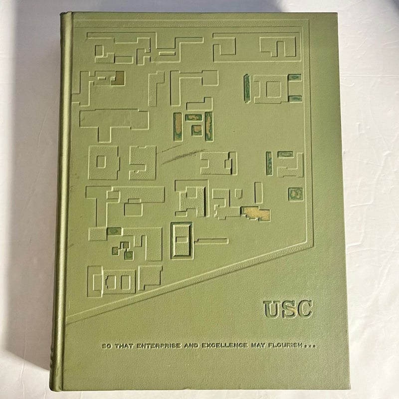 USC 1964 UNIVERSITY OF SOUTHERN CALIFORNIA EL RODEO YEARBOOK MIKE GARRETT TROJAN