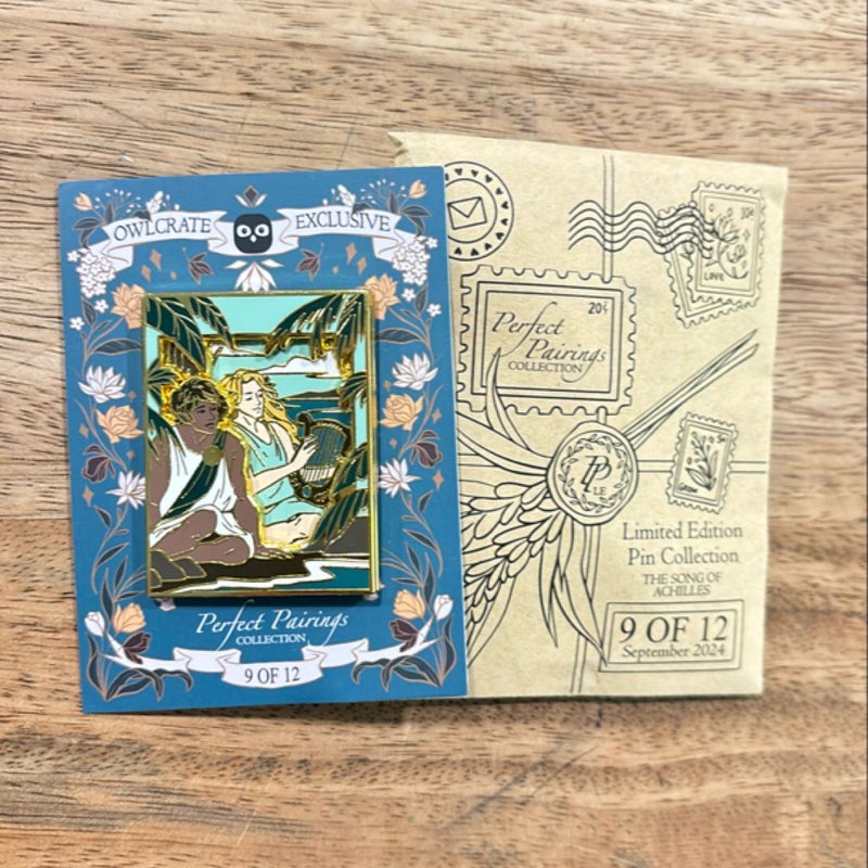 Song of Achilles Pin - OwlCrate Exclusive Perfect Pairings