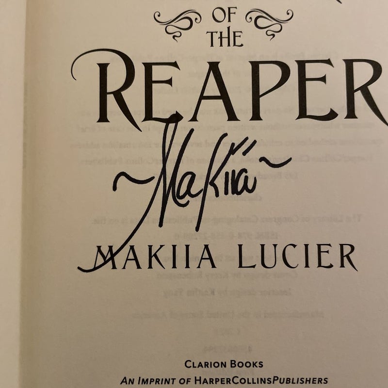 Signed: Year of the Reaper