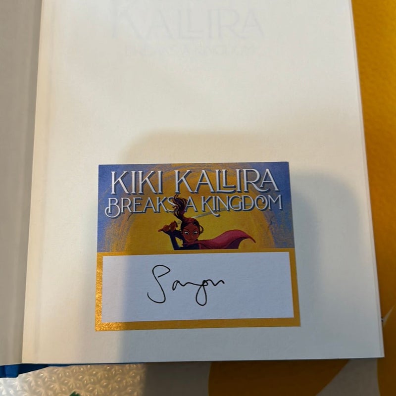Kiki Kallira breaks a kingdom OwlCrate jr edition