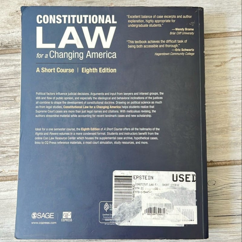 Constitutional Law for a Changing America