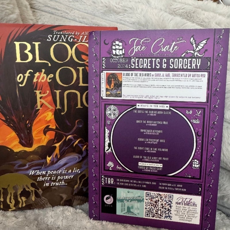 Blood Of The Old Kings by Sung Il-Kim - Fae Crate Exclusive Edition, Signed