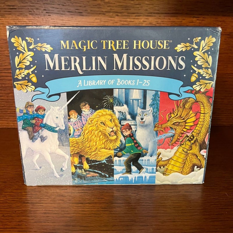 Magic Treehouse Merlin Missions Boxed Set 25 books!