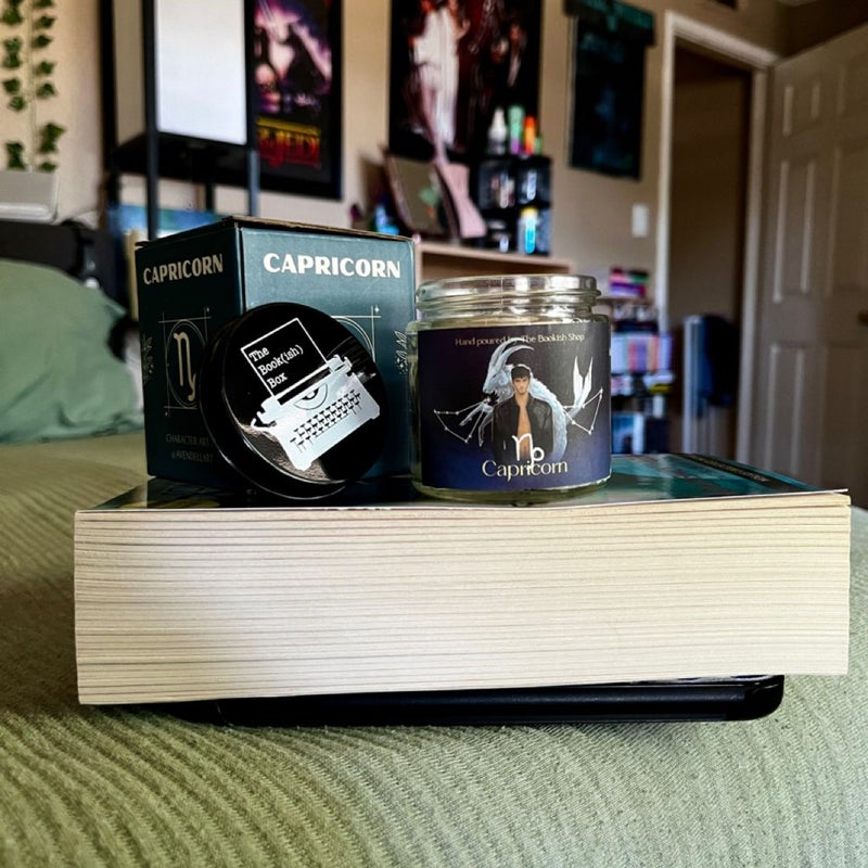 Lux - Beginnings & Daemon Candle(from The Bookish Box)