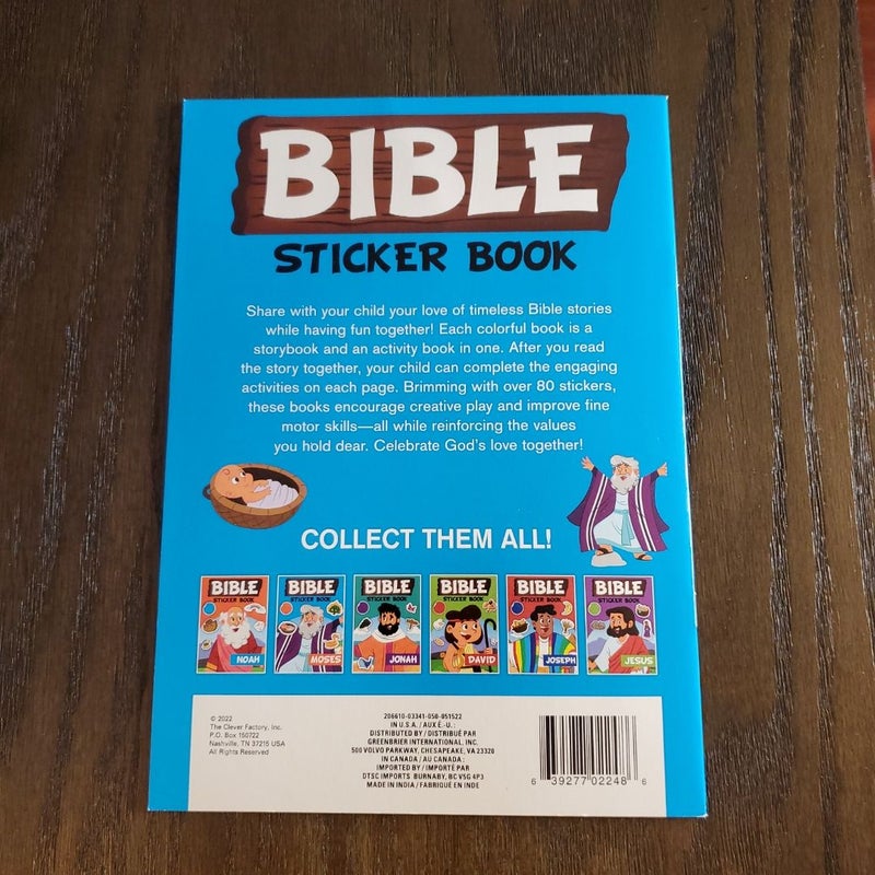 Bible Sticker Book - MOSES