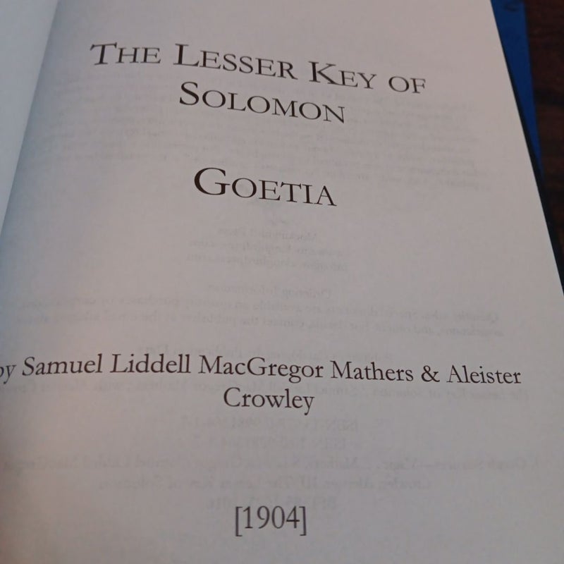 The Lesser Key of Solomon 