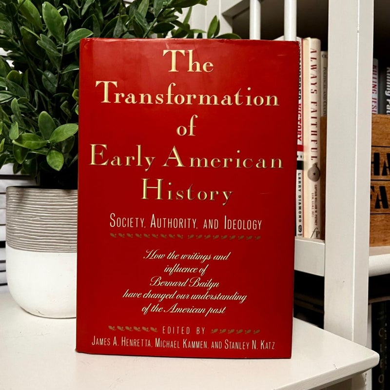 The Transformation of Early American History by James A. Henretta, Hardcover Pangobooks