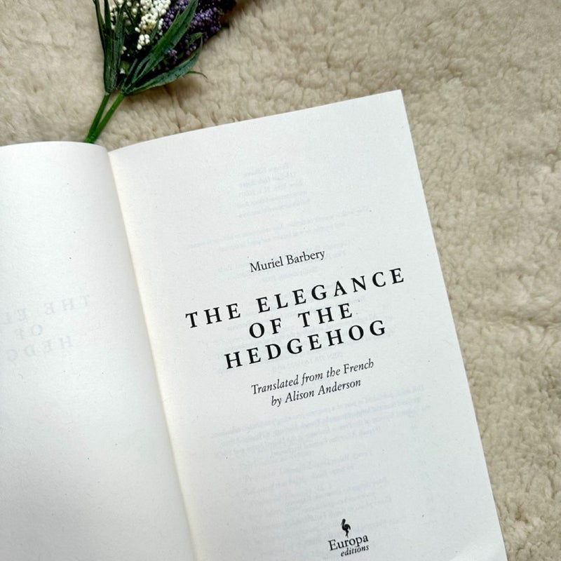 The Elegance of the Hedgehog