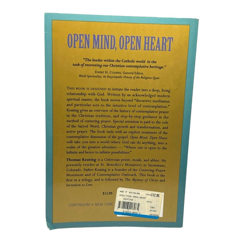 Open Mind, Open Heart