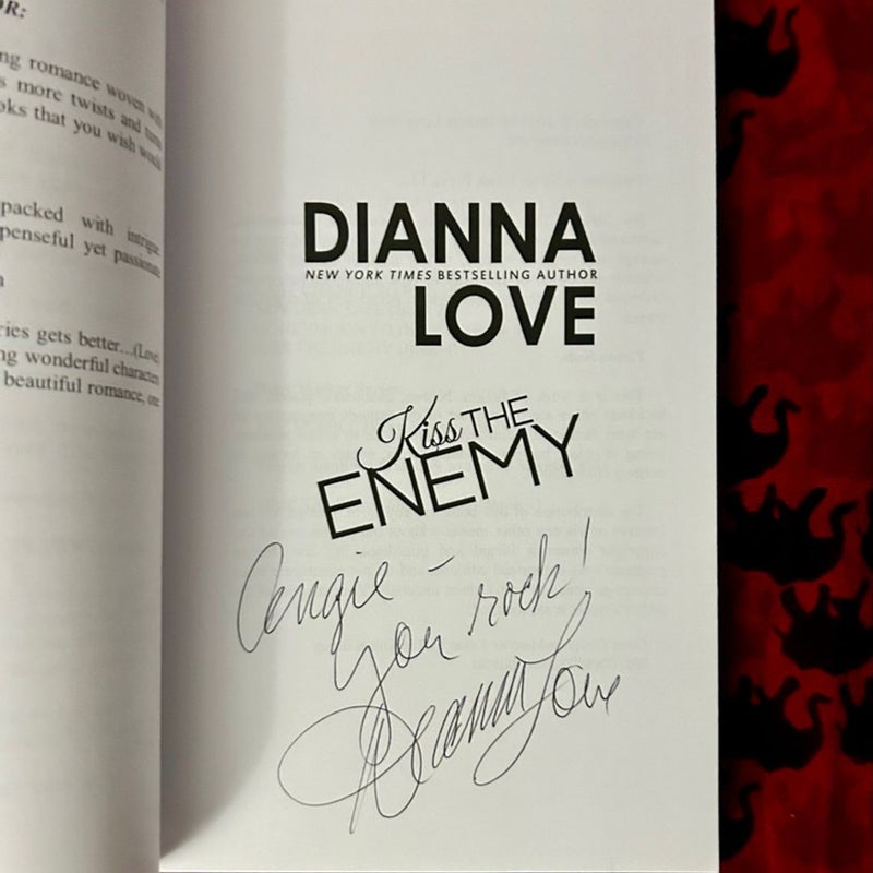 Kiss the Enemy (Signed) 