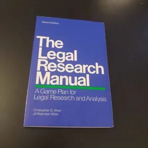 The Legal Research Manual