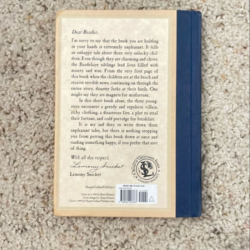 A Series of Unfortunate Events #1: the Bad Beginning