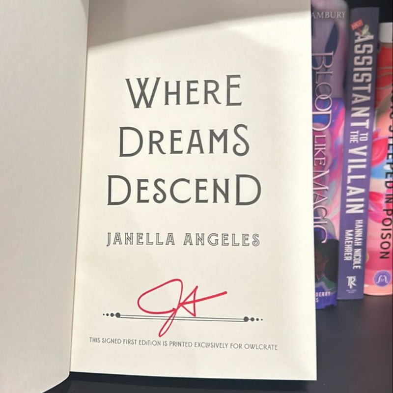 Where Dreams Descend: OwlCrate *signed*