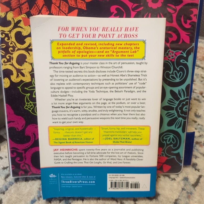 Thank You for Arguing, Revised and Updated Edition