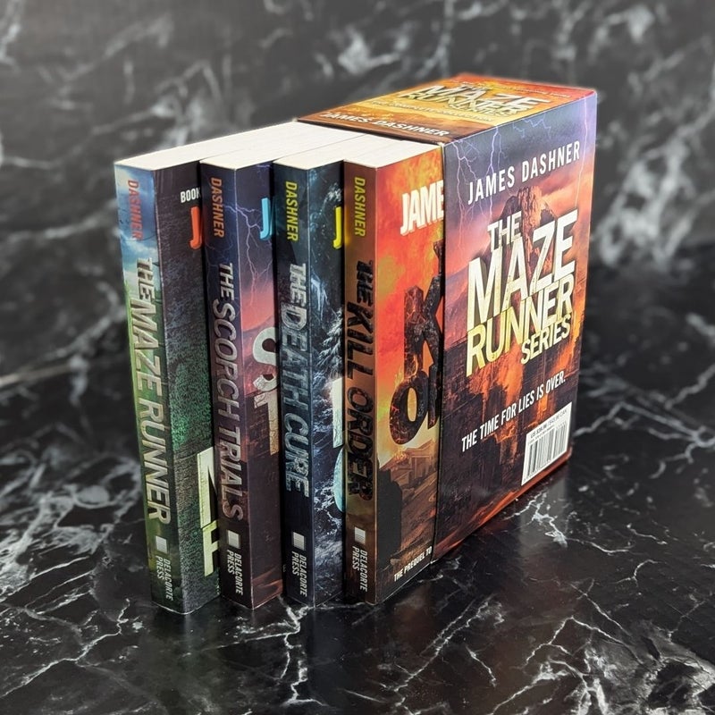 The Maze Runner Series (4-Book Box Set)