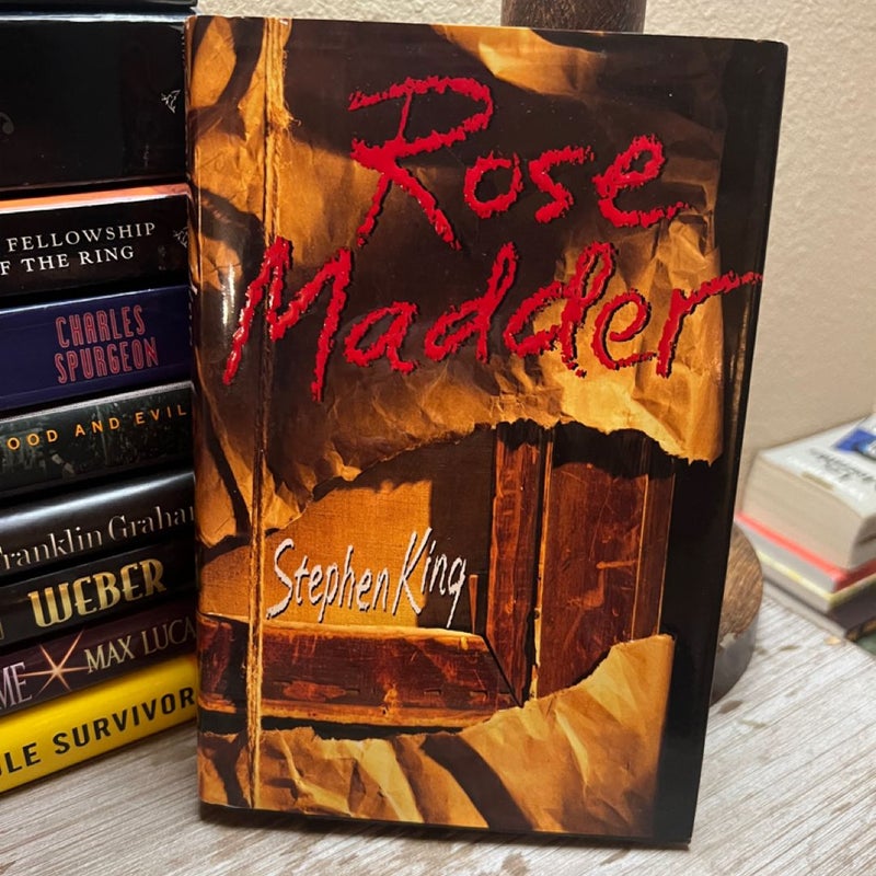 Rose Madder 1995 First Edition!