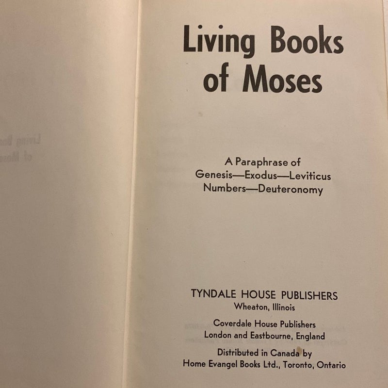 Living Books of Moses 