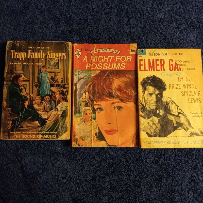 Vintage books, save us from the recycler!