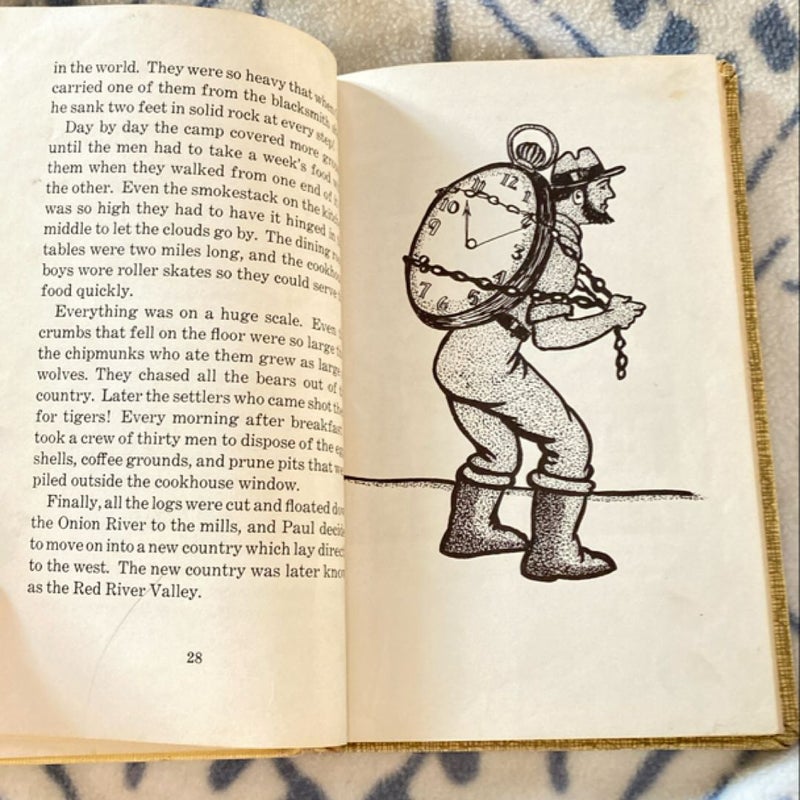 Paul Bunyan Swings His Axe