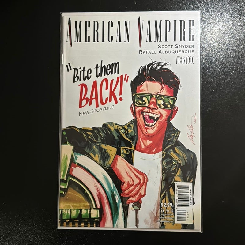American Vampire # 22 Feb 2012 Vertigo Comics