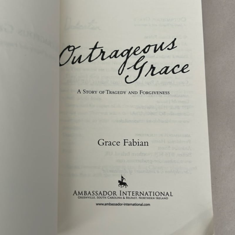Outrageous Grace