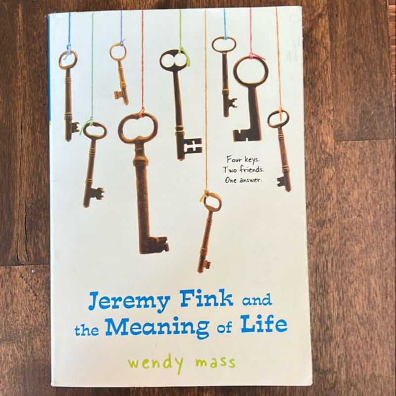 Jeremy Fink and the Meaning of Life