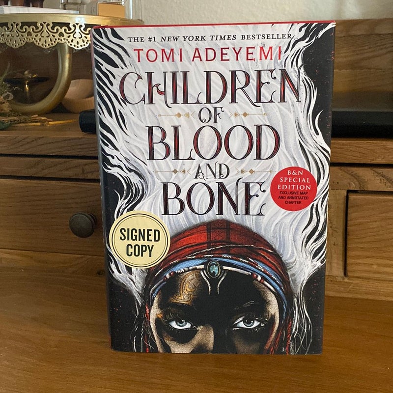 Signed Special Edition Children Of Blood And Bone
