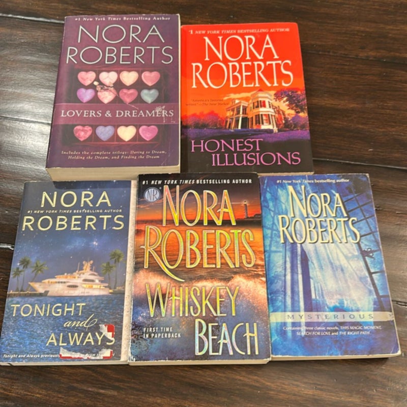 7 NOra Roberts stories