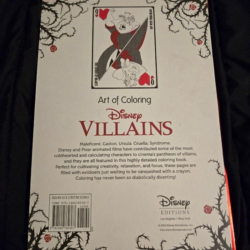 Art of Coloring: Disney Villains