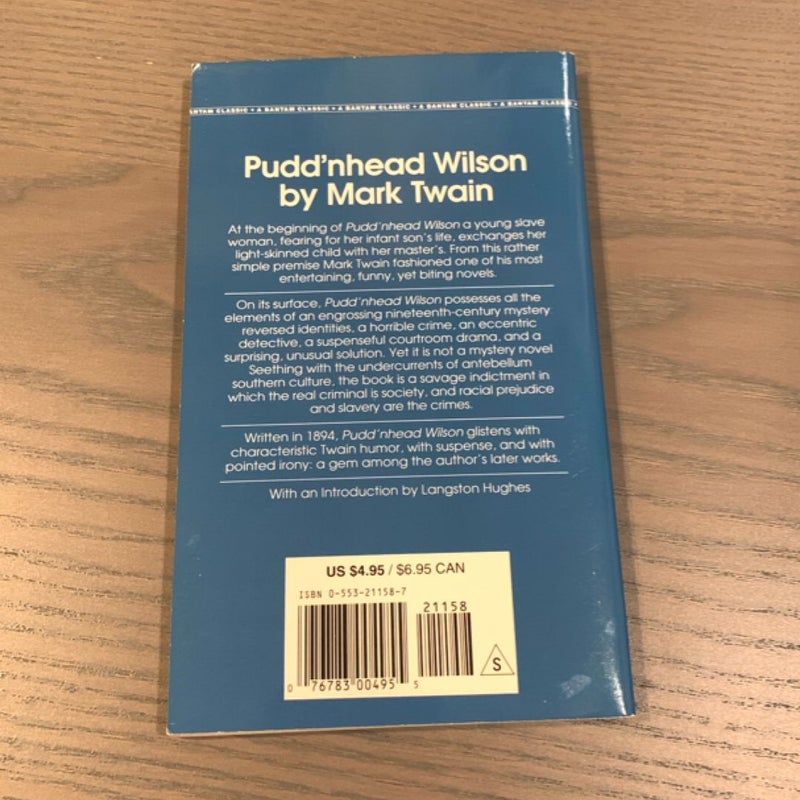 Pudd'nhead Wilson