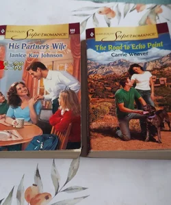 His Partner's Wife, The Road to Echo Point (Harlequin bundle)