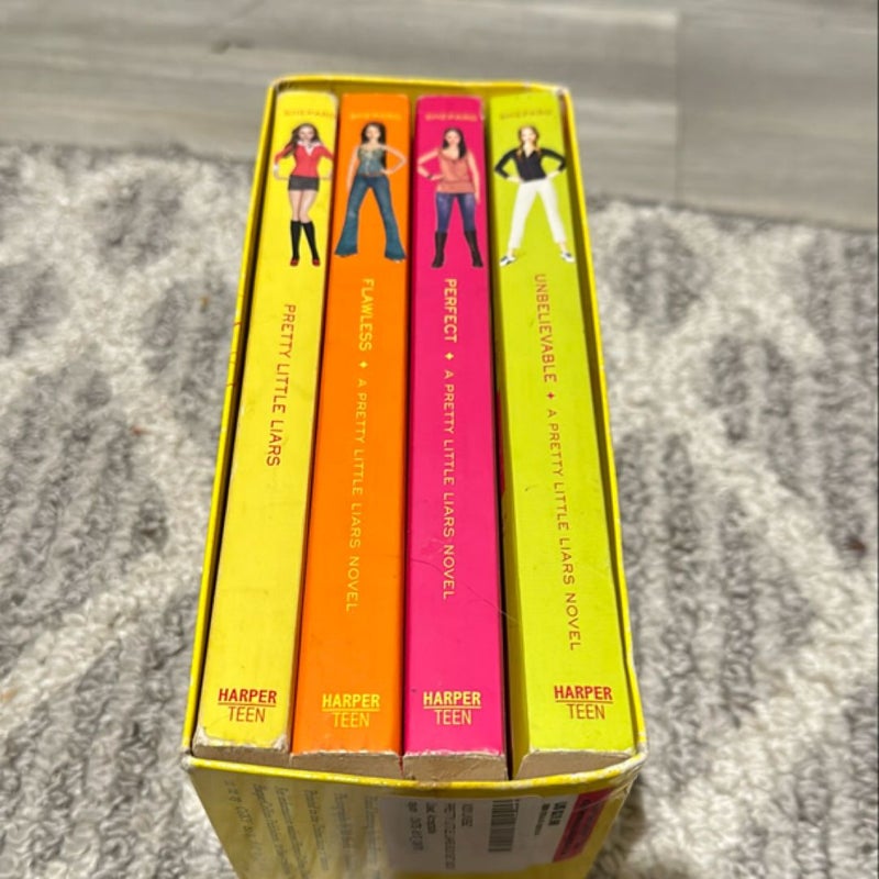 Pretty Little Liars Box Set: Books 1 To 4