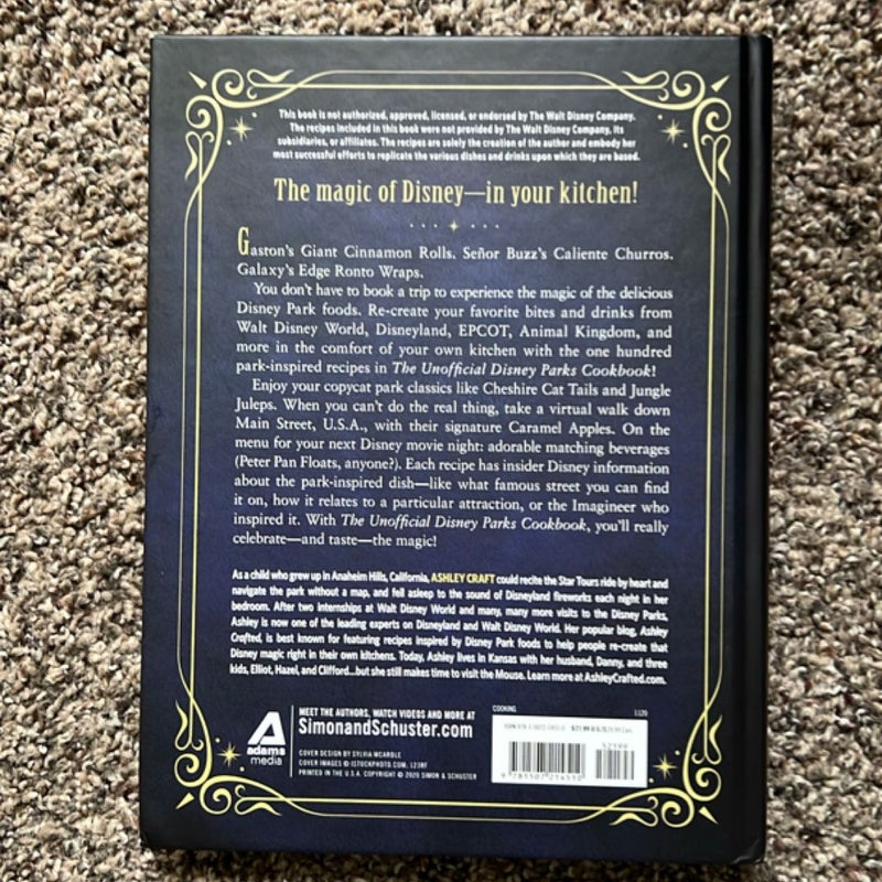 The Unofficial Disney Parks Cookbook