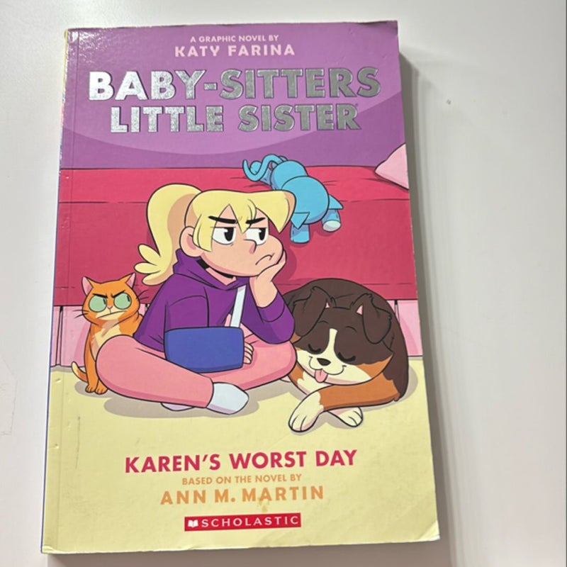 Karen's Worst Day (Baby-Sitters Little Sister Graphic Novel #3)