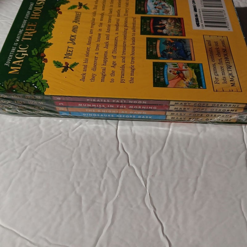 Magic Tree House Books 1-4 Boxed Set