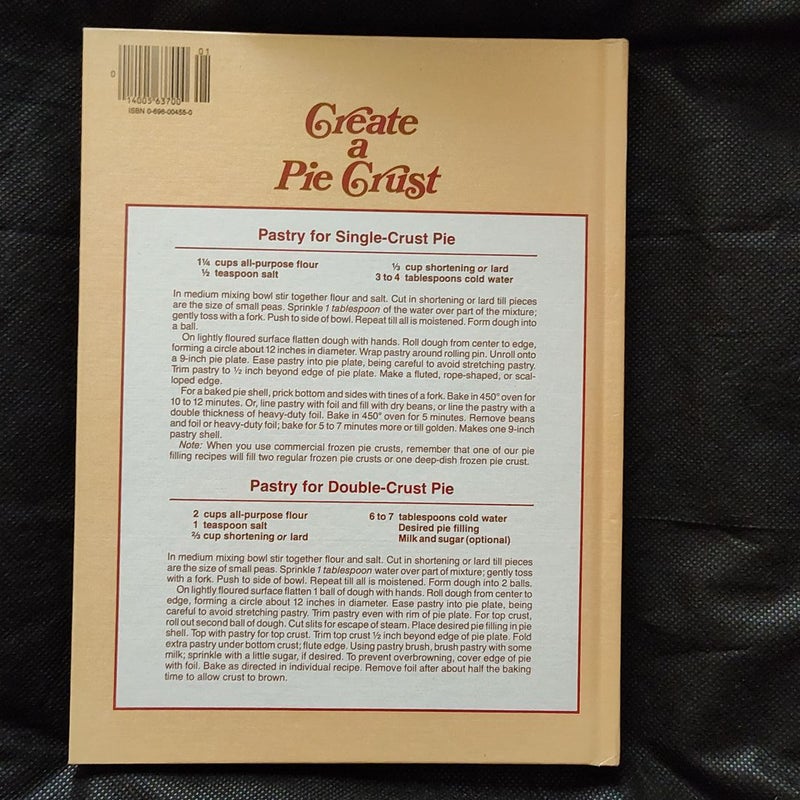 Better Homes and Gardens All-Time Favorite Pies 1979