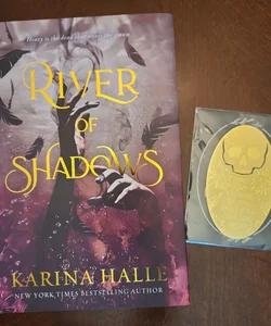 River of Shafows *SIGNED BOOKISHBOX EXCLUSIVE EDITION WITH STENCILED EDGES AND REVERSIBLE COVER SLEEVE, PLUS METAL BOOKMARK*