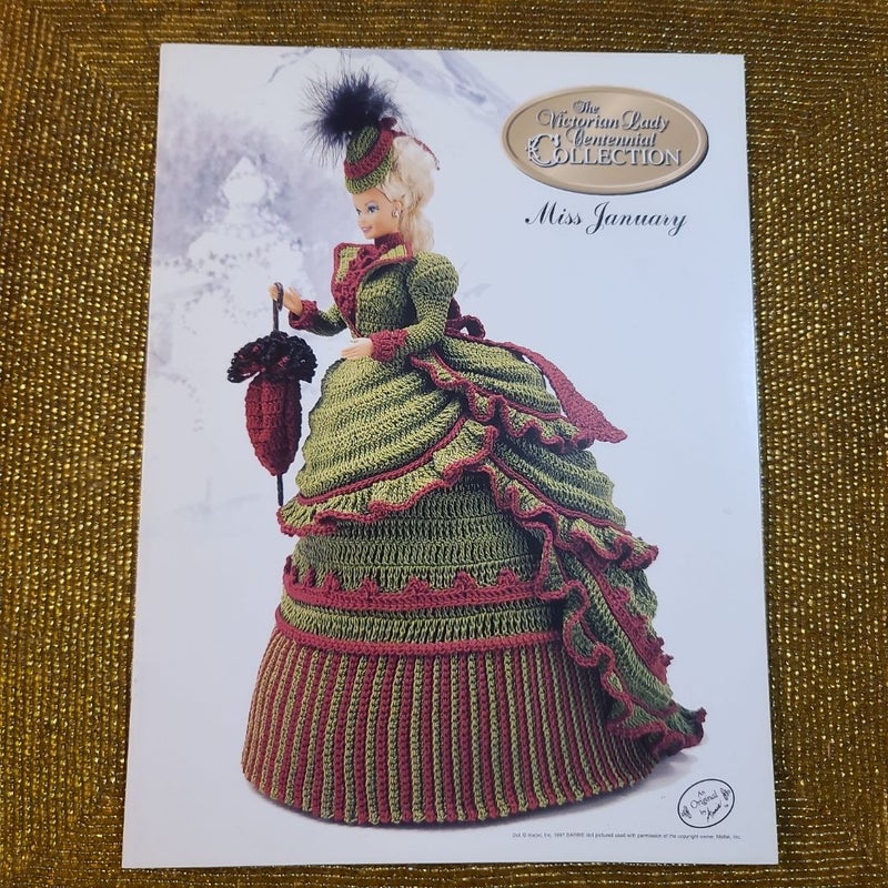 Crochet Victorian Lady-Miss January-1997