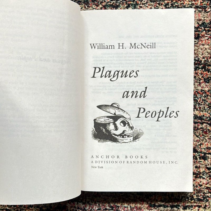 Plagues and Peoples