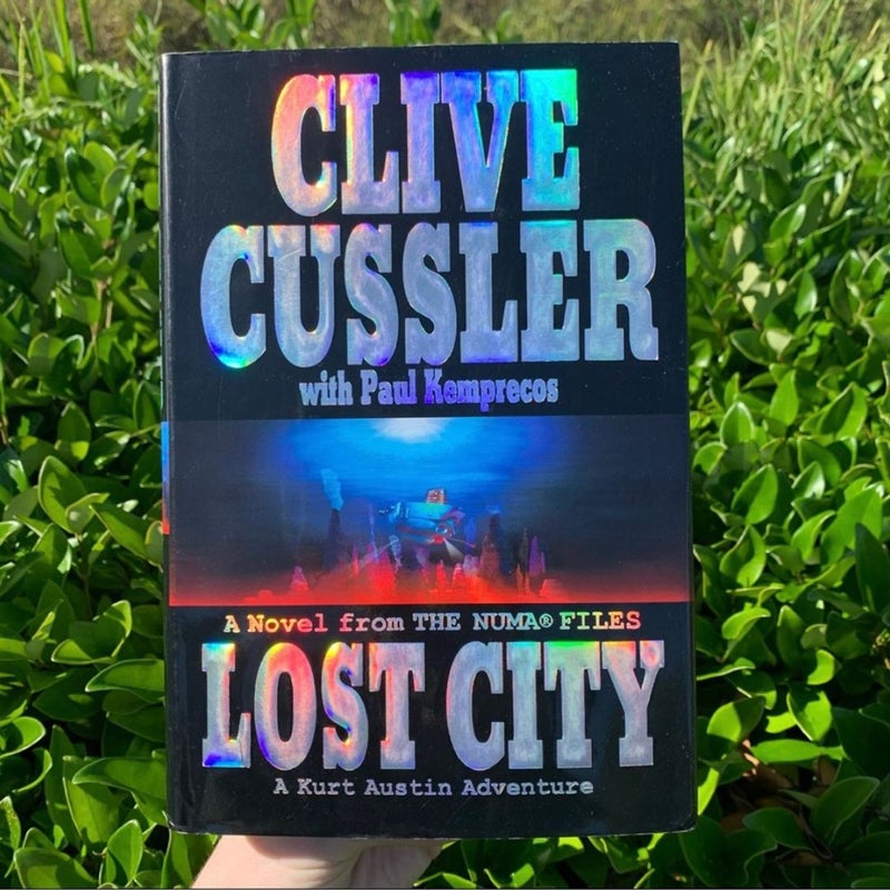 Clive Cussler with Paul Kemprecos Lost City Hardback Book Novel