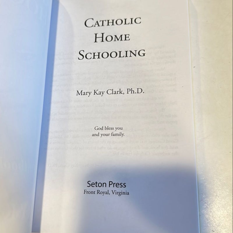 Catholic Home Schooling