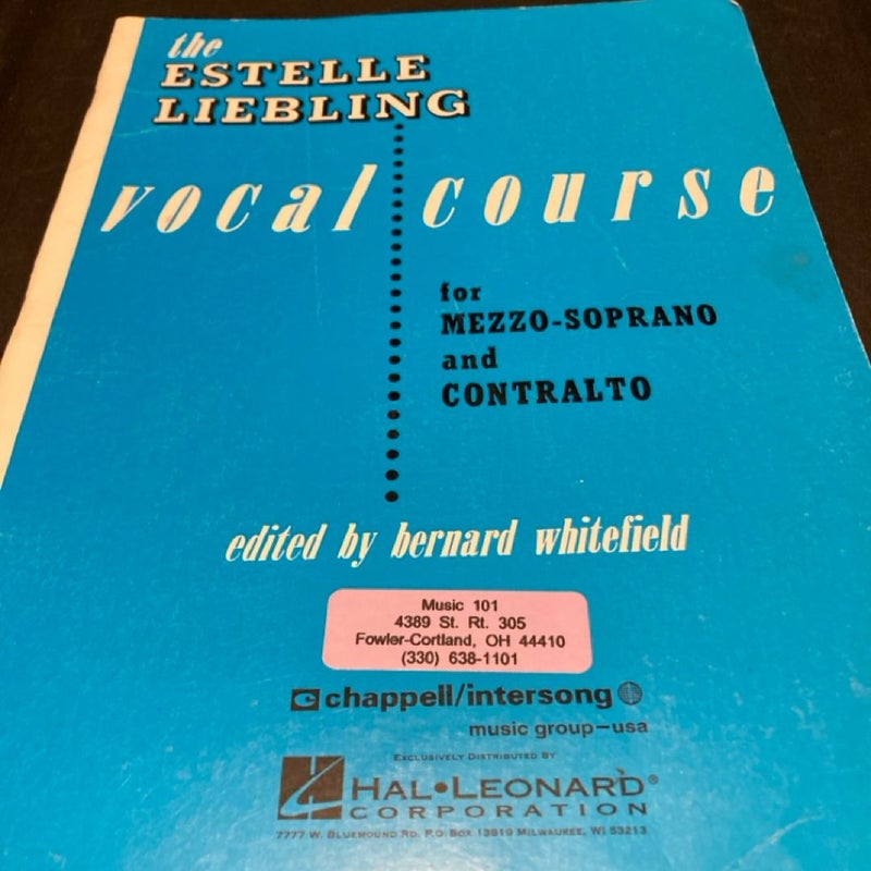 The Estelle Liebling Vocal Course