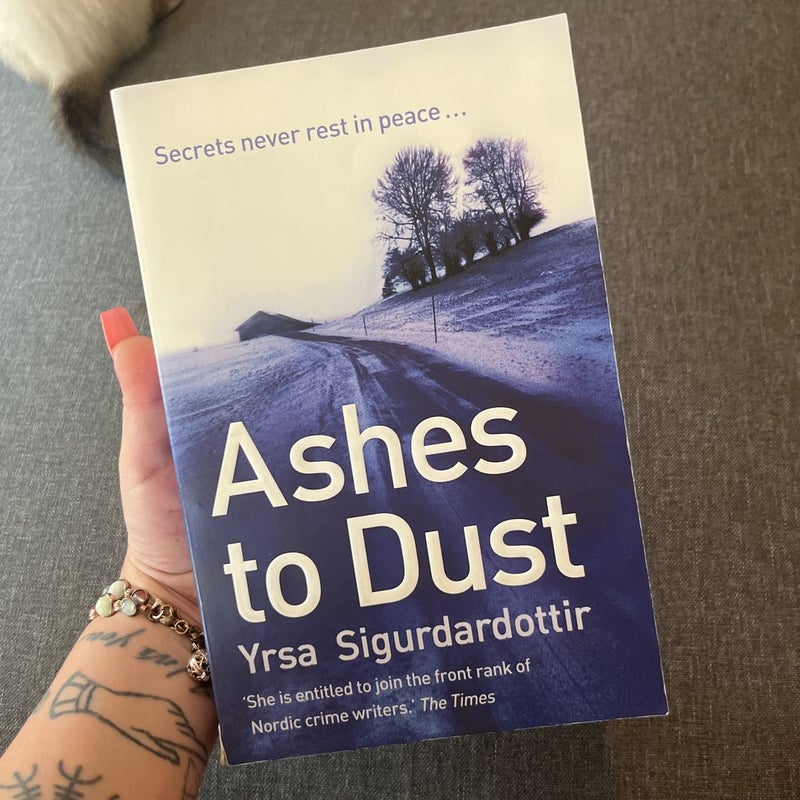 Ashes to Dust Thora Gudmundsdottir Book 3