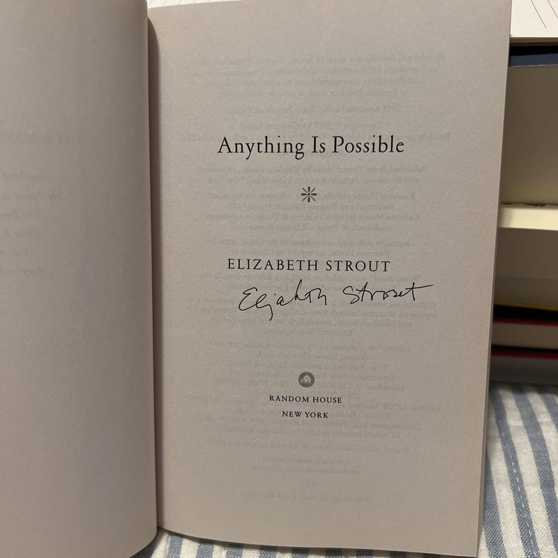 Anything Is Possible - signed by author